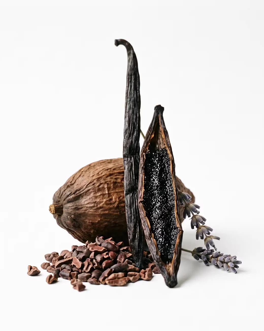 The notes of Treva Goddess Void: Vanilla, Lavender, Cacao
