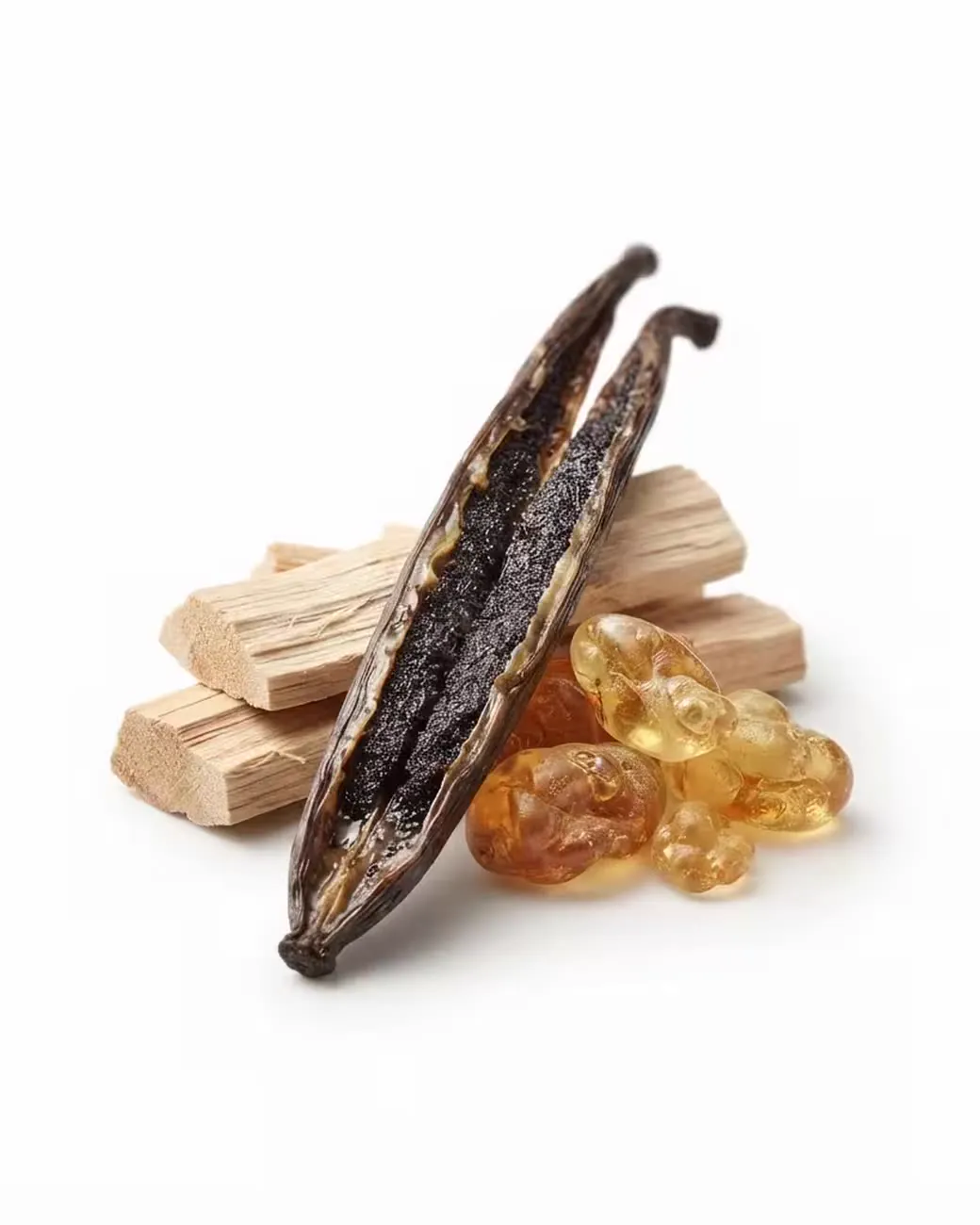 The notes of Treva Sweet Poison: Amber, Vanilla, Sandalwood, Musk